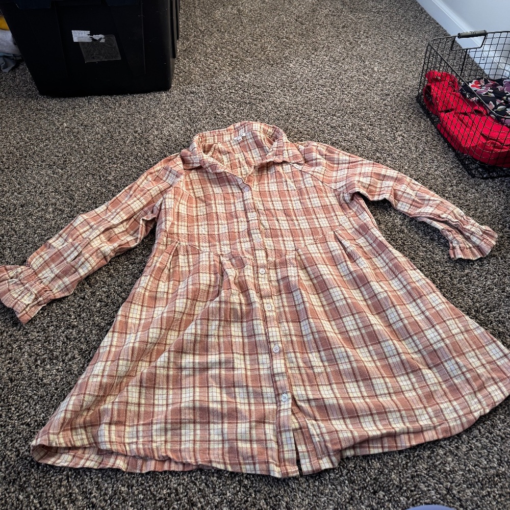 Plaid dress